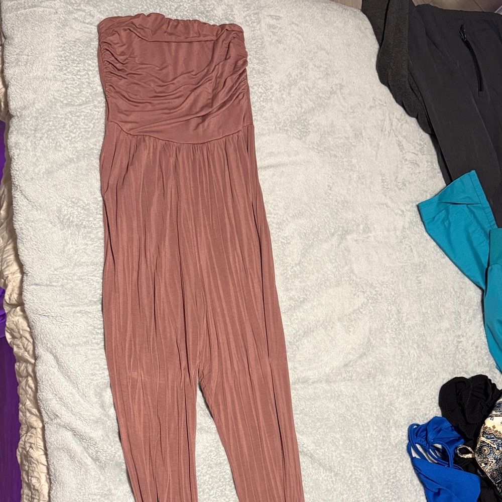 Elegant Mauve Jumpsuit